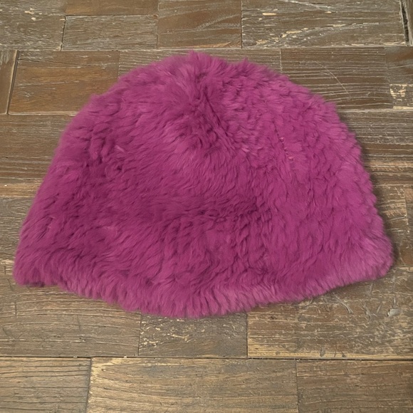 Adrienne Landau Dyed Rex Rabbit Fur Knit Beanie? main image 7